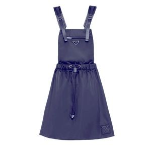 Prada Re-Nylon Gabardine Pinafore Dress